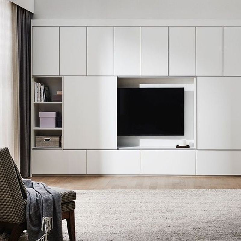 极简风电视墙组合柜